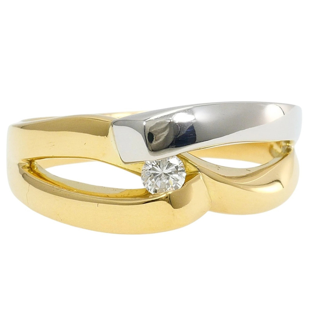VINTAGE 18k Gold Diamond Ring